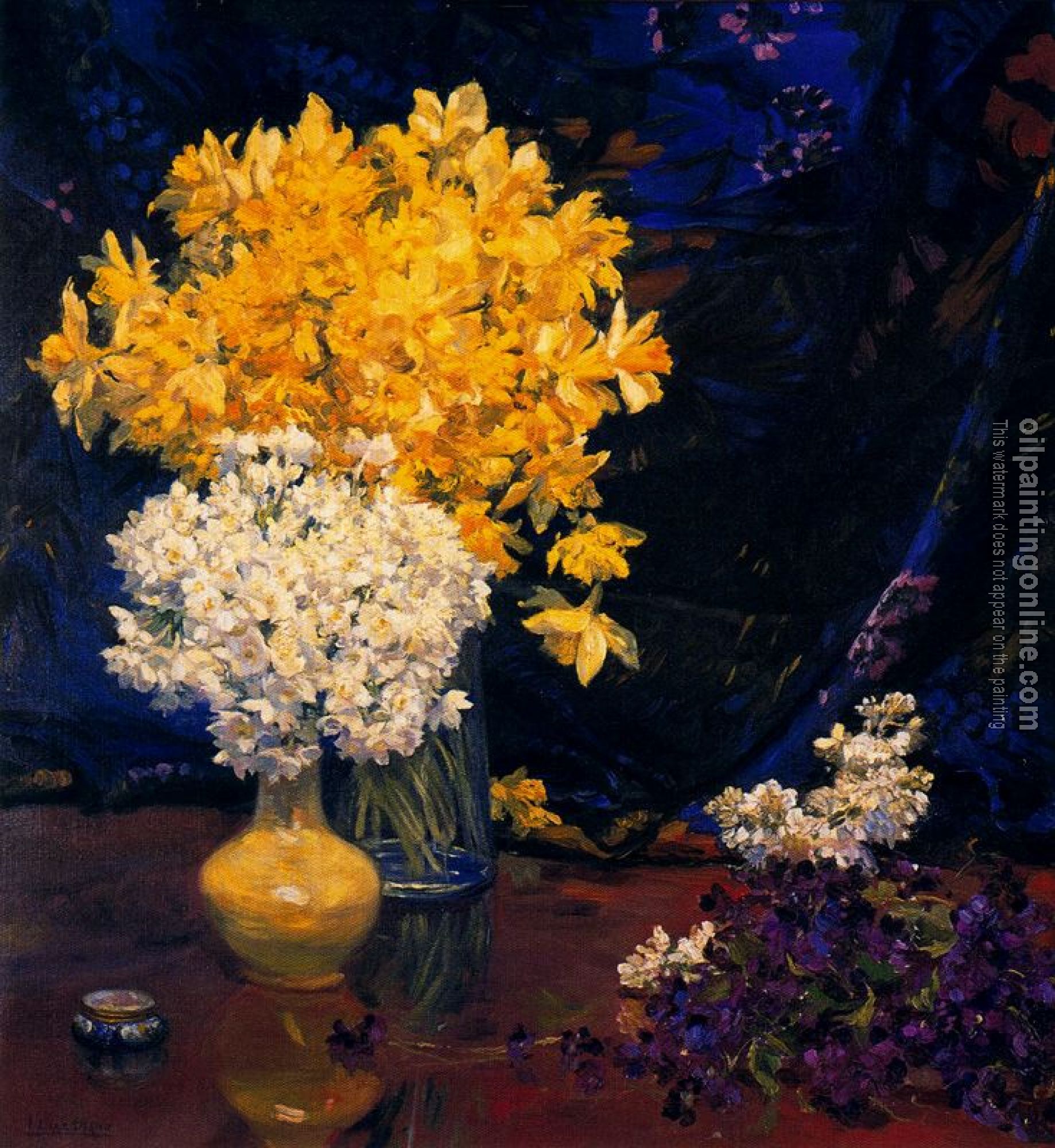 Ignacio Diaz Olano - Bodegon con flores